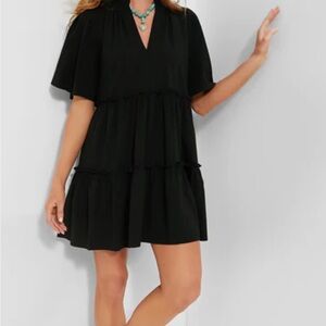 Tuckernuck Black Crawford  Mini Dress